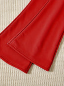 3-Piece Outdoor Sporty Girl's Long Sleeve Zip-up Hoodie + Flared Trousers With Camisole Set - Versatile Comfy For Spring/ Fall Casual Wear, Gift Idea