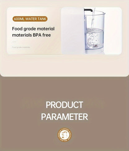 Cafetera de cápsulas 5 en 1 CAFELFFE, control de temperatura (frío/caliente), calefacción, compatible con Dolce Gusto, K-CUP, cápsulas de café y café molido, cafetera automática para la cocina del hogar, gran regalo para Halloween y Navidad.
