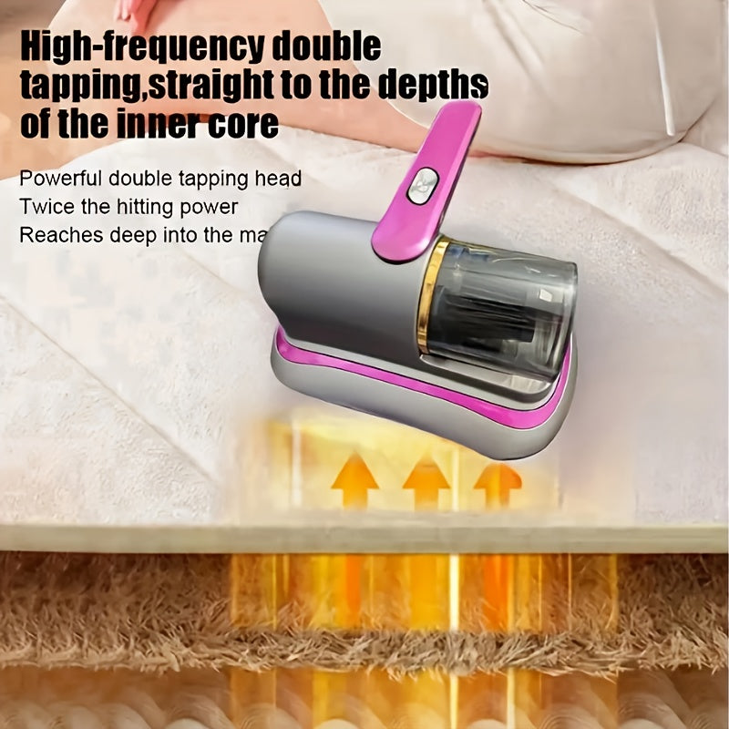 Portable Handheld Vacuum Cleaner, Wireless Vacuum Cleaner, USB Charging, Quiet Operation, Rechargeable Lithium Battery, Very Suitable for Household, Bed, Sofa, Carpet, Fabric Cleaning. Ideal Family Gift