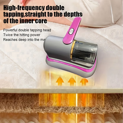 Portable Handheld Vacuum Cleaner, Wireless Vacuum Cleaner, USB Charging, Quiet Operation, Rechargeable Lithium Battery, Very Suitable for Household, Bed, Sofa, Carpet, Fabric Cleaning. Ideal Family Gift