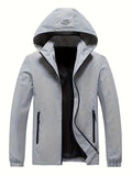Men's Waterproof Rain Jacket Outdoor Lightweight Rain Shell Coat For Hiking, Golf, Travel