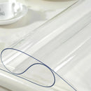 1pc Multi-Size Clear Table Protector Plastic Tablecloth Wipeable Water Resistant Vinyl Tablecloth PVC Screen Protector for Rectangle Dining Tables Mat Desk Pad Wooden Furniture Protector