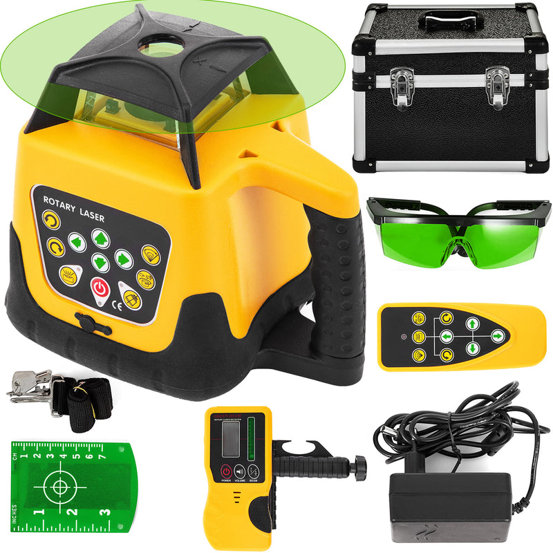 VEVOR 360 Rotary Laser Level Self-Leveling 500m Vertical Horizontal Scanning Professional Powerful Measurement Construction Tool