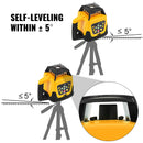 VEVOR 360 Rotary Laser Level Self-Leveling 500m Vertical Horizontal Scanning Professional Powerful Measurement Construction Tool