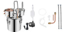 SucceBuy 12L 20L 30L 50L Alcohol Brewing Distiller DIY Moonshine Apparatus Stainless Steel Still Whisky Brandy Home Appliance