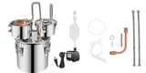 SucceBuy 12L 20L 30L 50L Alcohol Brewing Distiller DIY Moonshine Apparatus Stainless Steel Still Whisky Brandy Home Appliance