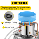 SucceBuy 12L 20L 30L 50L Alcohol Brewing Distiller DIY Moonshine Apparatus Stainless Steel Still Whisky Brandy Home Appliance