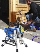 VEVOR Airless Spraying Machine Professional Ultra Silent Wall Paint Spray Gun 3000PSI-Pressure 2.5L/Minute-NoLoad Displacement