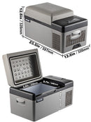 SucceBuy 20L 22L 35L 45L 55L Car Refrigerator Mini Fridge Freezer Portable Compressor Cooler 12/24V DC 110-240V Ice Box