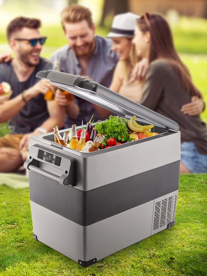 SucceBuy 20L 22L 35L 45L 55L Car Refrigerator Mini Fridge Freezer Portable Compressor Cooler 12/24V DC 110-240V Ice Box