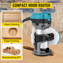 VEVOR Wood Router Machine Electric Trimmer 710W 33000RPM Power Carpentry Tool for Woodworking Trimming Grooving Carving Milling