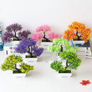 Artificial Bonsai Tree for Garden, Simulation Plants, Pot Plants, Fake Plant, Ornaments for Home, Bedroom, Room, Outdoor, Decoration 