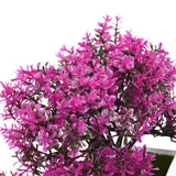 Bonsái artificial pequeño para decoración del hogar, planta falsa, flores, adornos en macetas, festivales, accesorios de boda. 