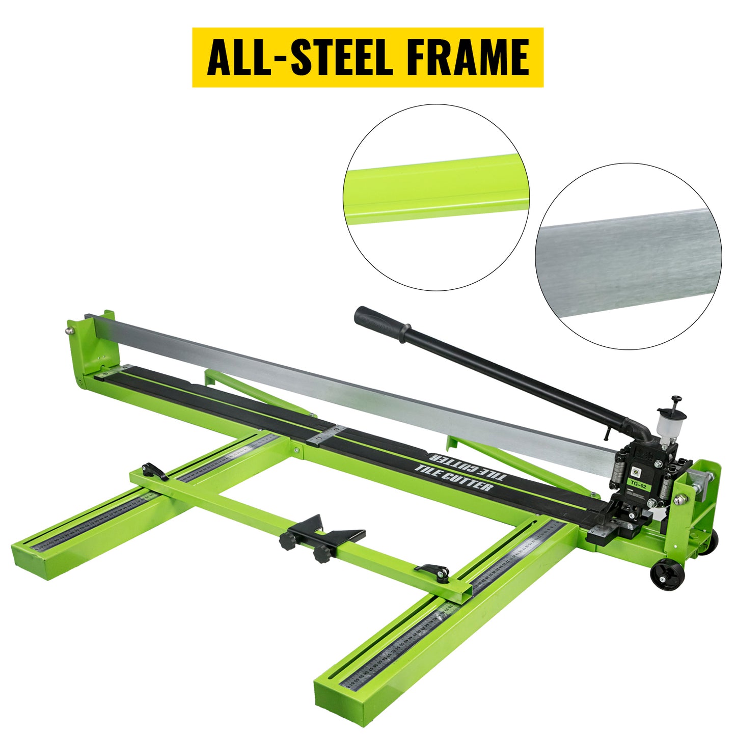VEVOR Manual Tile Cutter Infrared Laser Positioning Floor Cutter Push Knife Professional Hand Tool for Cutting Porcelain Ceramic