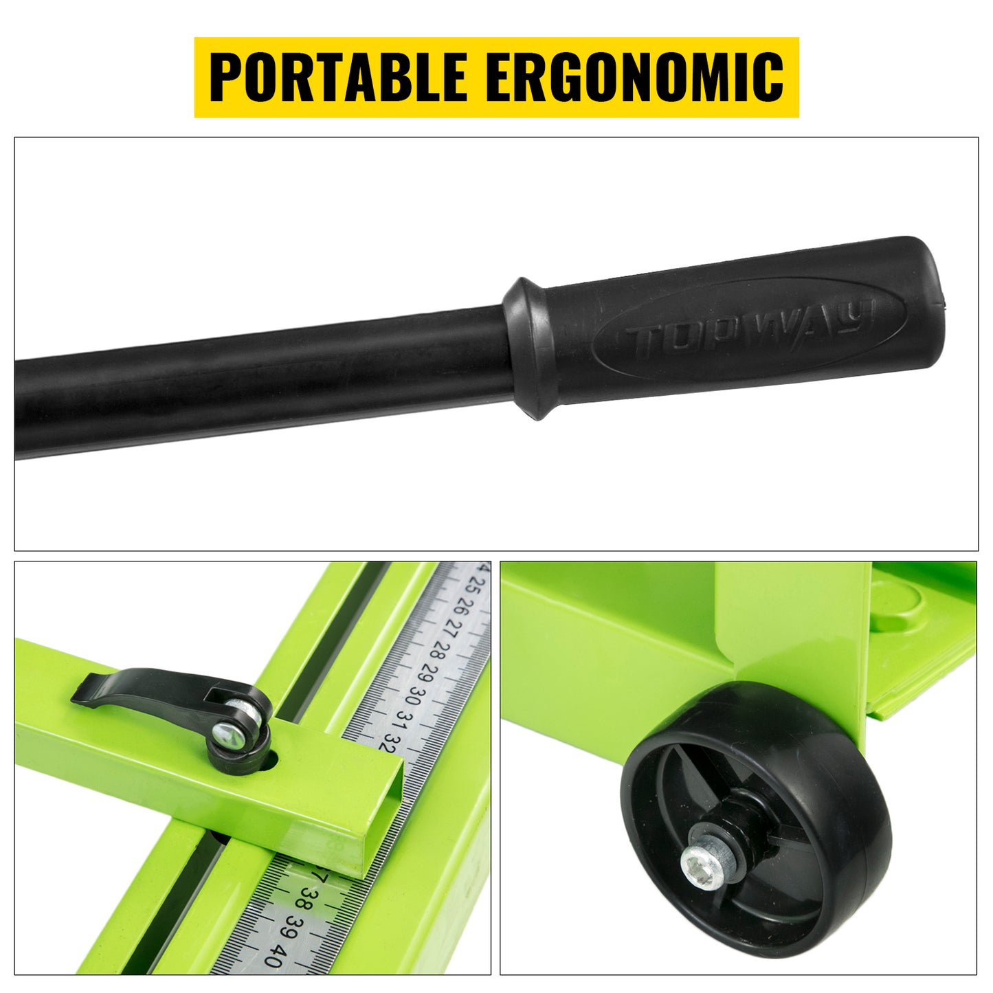 VEVOR Manual Tile Cutter Infrared Laser Positioning Floor Cutter Push Knife Professional Hand Tool for Cutting Porcelain Ceramic